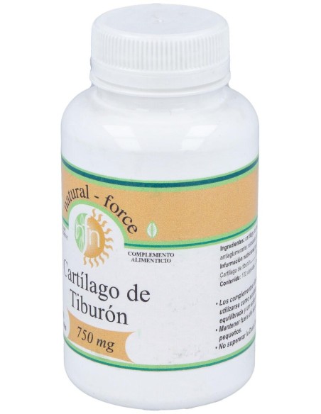 Cartilago De Tiburon 750Mg. 100Cap.