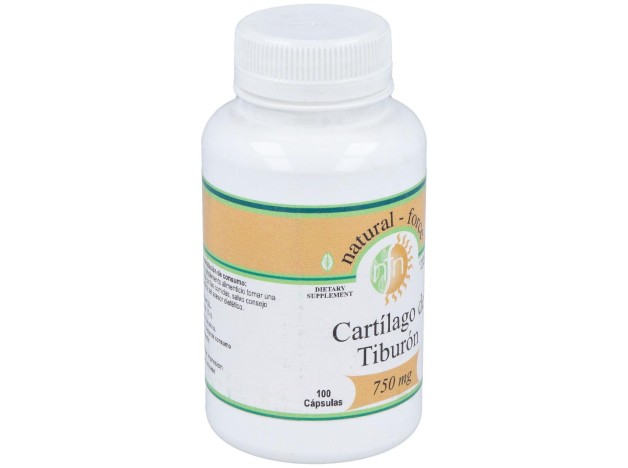 Cartilago De Tiburon 750Mg. 100Cap.