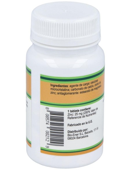 Natural Force Zinc 25Mg 100Comp