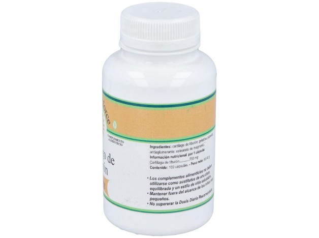 Cartilago De Tiburon 750Mg. 100Cap.