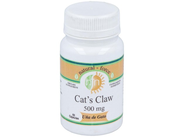 Natural Force Uña Gato 500Mg 60Caps