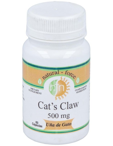 Natural Force Uña Gato 500Mg 60Caps