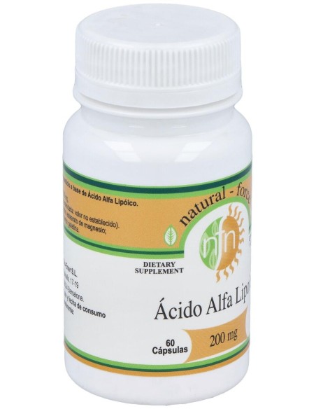 Natural Force Acido Alfa Lipoico 200Mg 60Caps