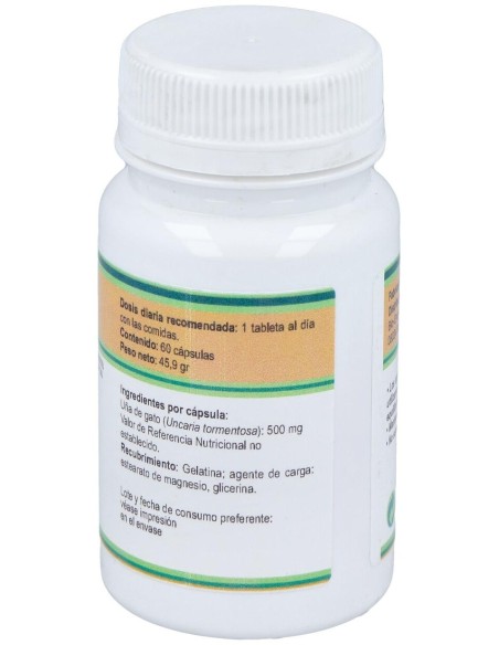 Natural Force Uña Gato 500Mg 60Caps