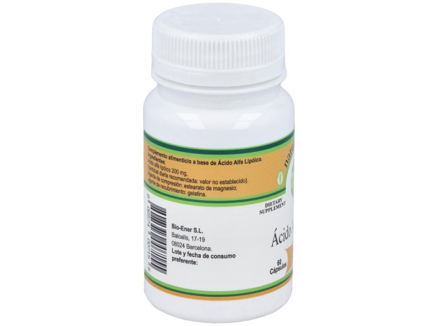 Natural Force Acido Alfa Lipoico 200Mg 60Caps