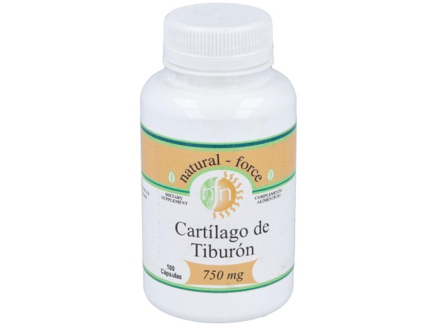 Cartilago De Tiburon 750Mg. 100Cap.
