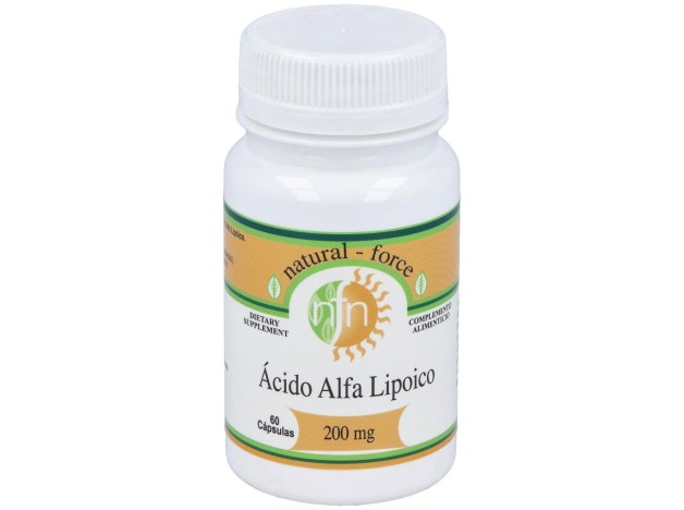 Natural Force Acido Alfa Lipoico 200Mg 60Caps