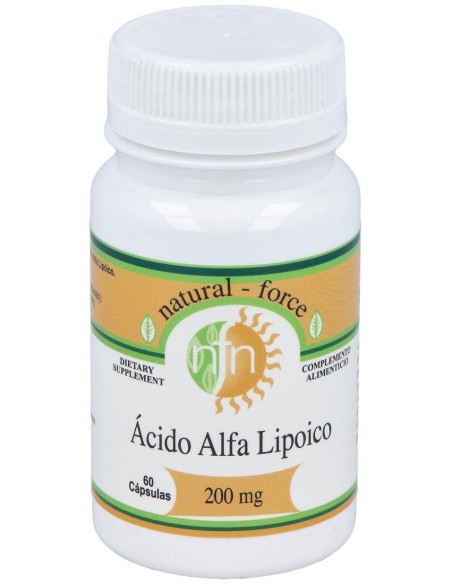 Natural Force Acido Alfa Lipoico 200Mg 60Caps