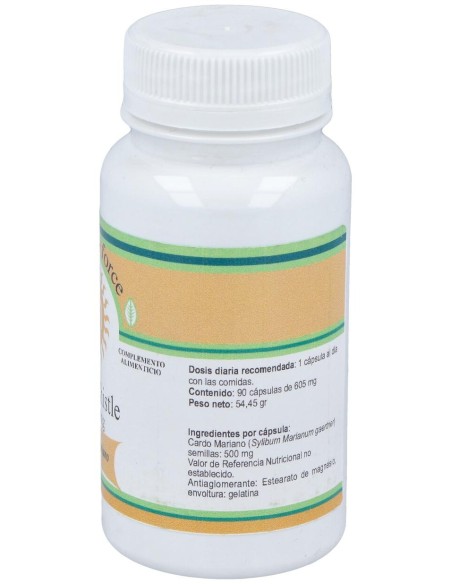 Cardo Mariano Milk Thistle 500Mg. 90Cap.