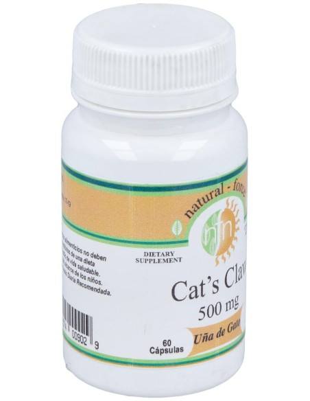 Natural Force Uña Gato 500Mg 60Caps