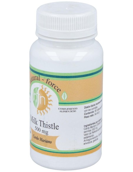 Cardo Mariano Milk Thistle 500Mg. 90Cap.