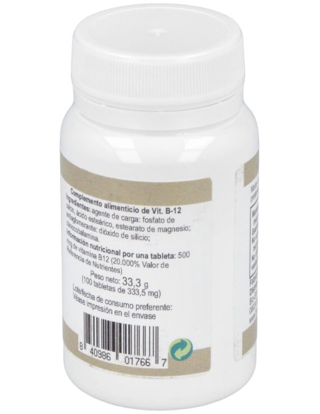 Ortocel Nutri-Therapy Vitamina B12 500Mcg 100Caps