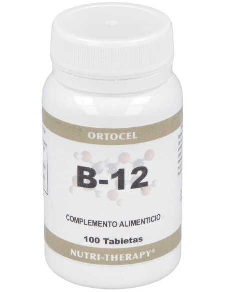 Ortocel Nutri-Therapy Vitamina B12 500Mcg 100Caps