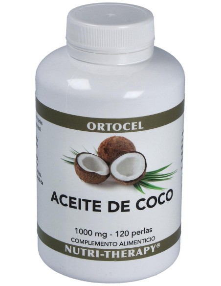 Ortocel Nutri-Therapy Aceite De Coco 1000Mg 120Perlas
