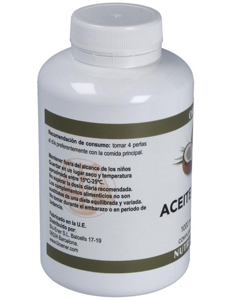 Ortocel Nutri-Therapy Aceite De Coco 1000Mg 120Perlas