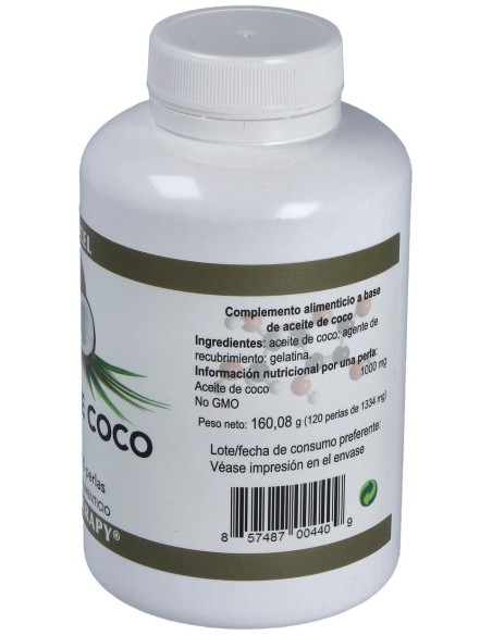 Ortocel Nutri-Therapy Aceite De Coco 1000Mg 120Perlas