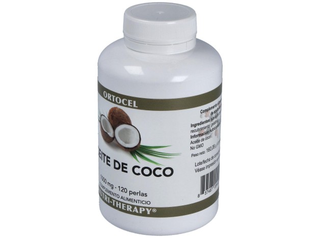 Ortocel Nutri-Therapy Aceite De Coco 1000Mg...
