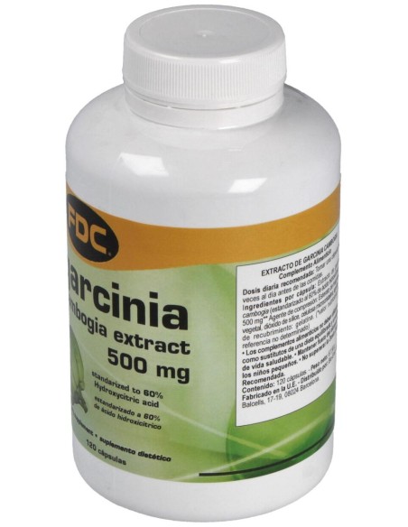 Garcinia Cambogia 500Mg. 120Cap.