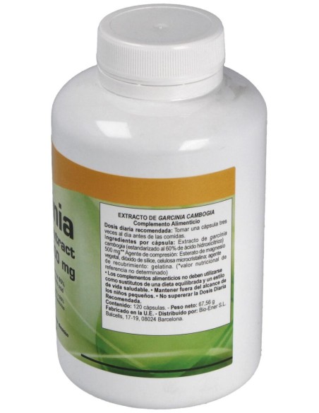 Garcinia Cambogia 500Mg. 120Cap.