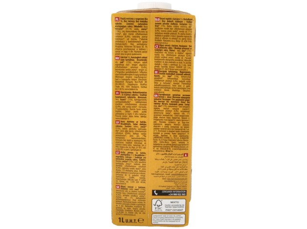 Bebida Vegetal De Avena Con Calcio 1Lt 6Uds.