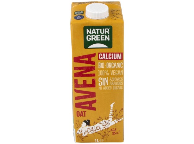 Bebida Vegetal De Avena Con Calcio 1Lt 6Uds.
