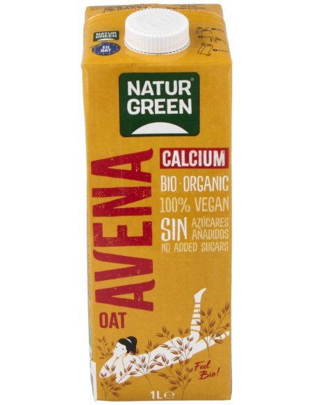 Bebida Vegetal De Avena Con Calcio 1Lt 6Uds.