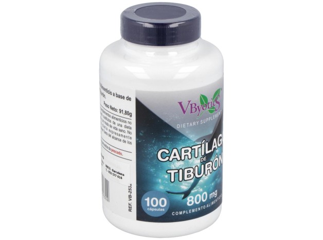 Cartilago De Tiburon 800Mg. 100Cap.