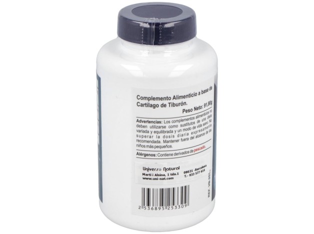 Cartilago De Tiburon 800Mg. 100Cap.