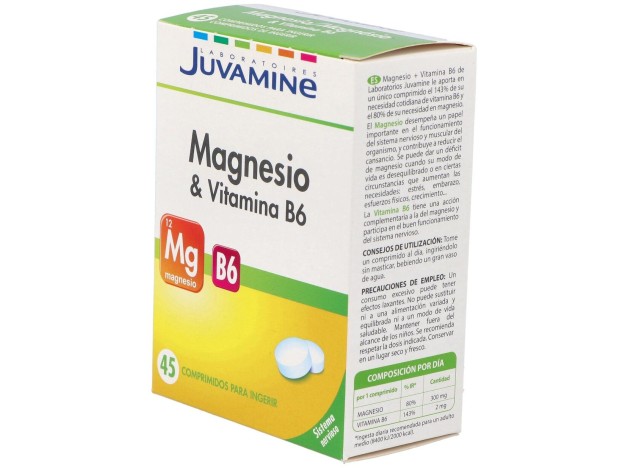 Urgo Juvamine Magnesio + Vitamina B6, 45...