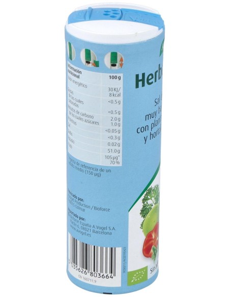 Herbamare Diet Sal Diet.Sin Sodio 125Gr.