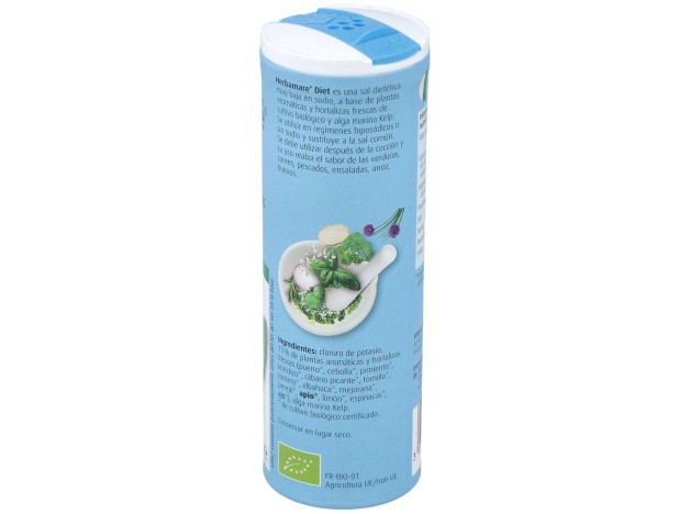 Herbamare Diet Sal Diet.Sin Sodio 125Gr.