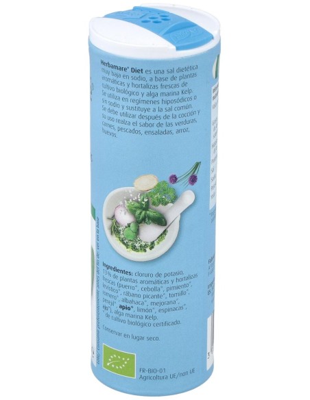 Herbamare Diet Sal Diet.Sin Sodio 125Gr.