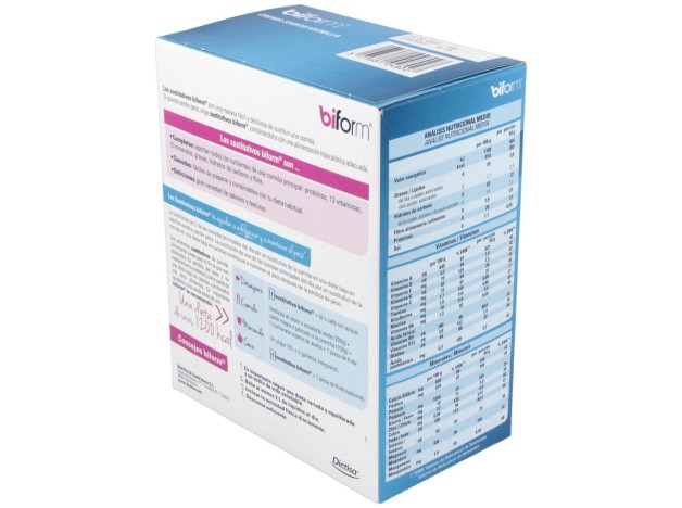 Biform Natillas Vainilla Sobres 6Uds