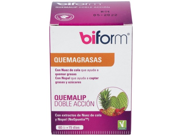 Biform Quemalip Doble Acción 60Cáps