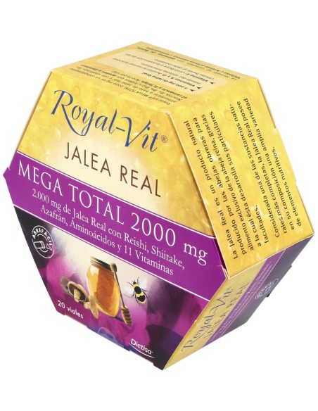 Royal-Vit Jalea Real Mega Total 2000Mg 20 Viales
