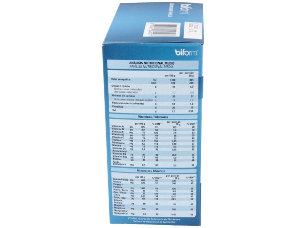 Biform Natillas Vainilla Sobres 6Uds