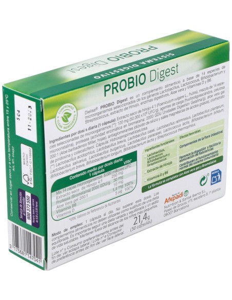 Dietisa Probio Digest 30Cáps