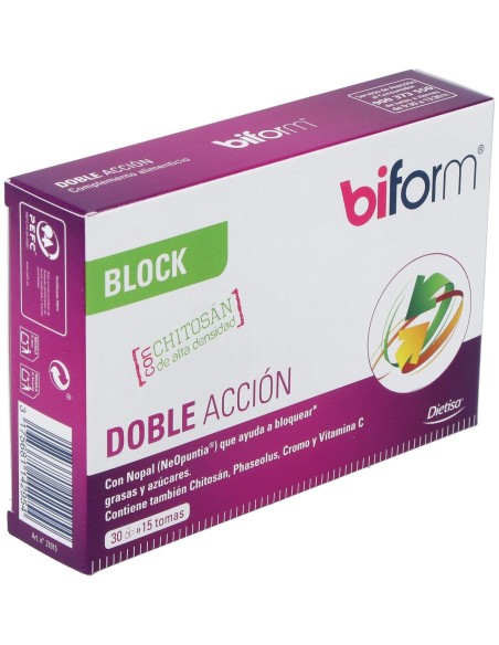 Block Doble Accion 30Cap.