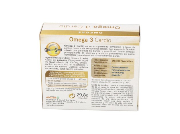 Dietisa Omega 3 Cardio 45 Perlas
