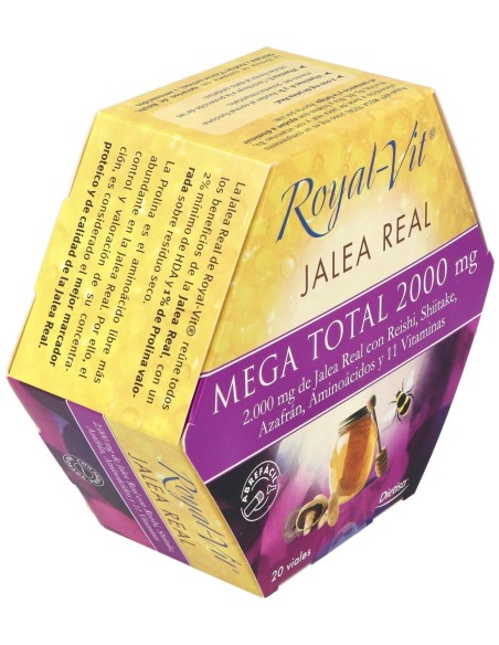Royal-Vit Jalea Real Mega Total 2000Mg 20 Viales