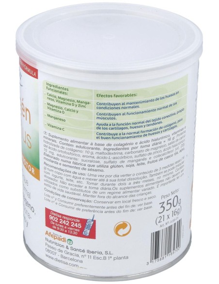 Artrogen Plus Con Acido Hialuronico 350G.