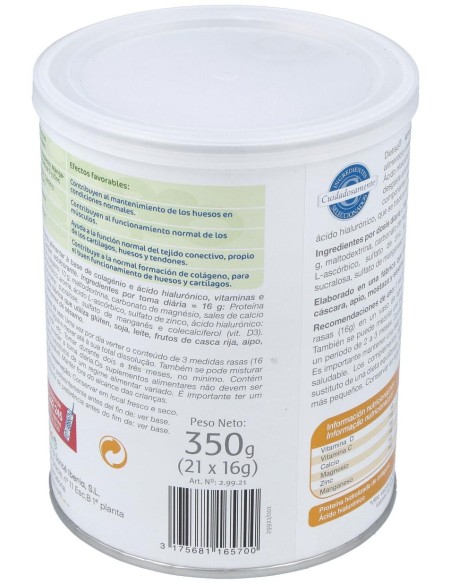Artrogen Plus Con Acido Hialuronico 350G.