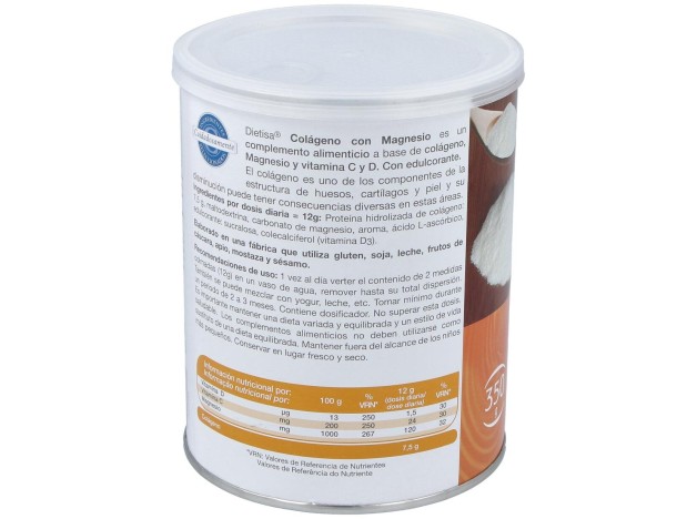 Dietisa Colágeno Con Magnesio 350G