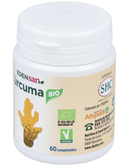 Edensan Cúrcuma Bio 60Comp