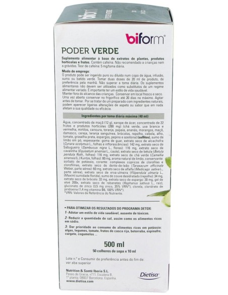 Biform Poder Verde 500Ml.