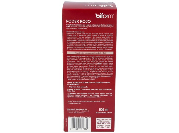 Biform Poder Rojo 500Ml.