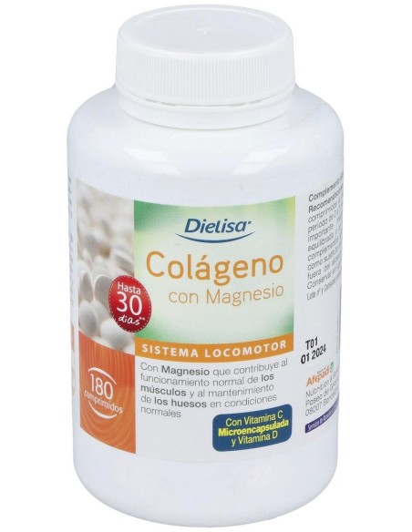 Dietisa Colágeno Con Magnesio 180Comp