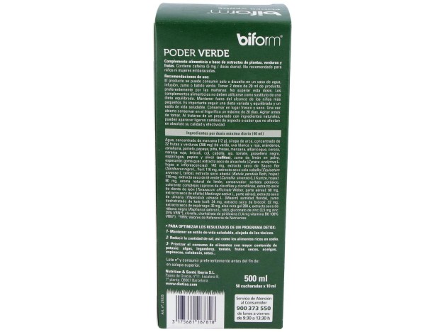 Biform Poder Verde 500Ml.