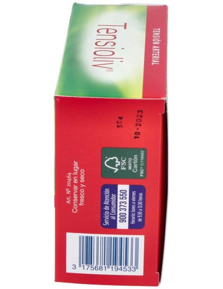 Dietisa Tensioliv 60Cáps