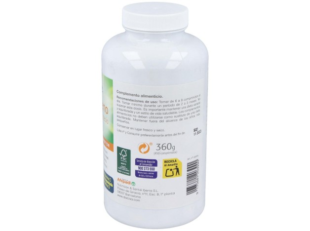 Colageno Con Magnesio 450Comp.